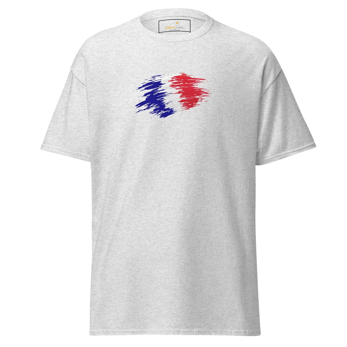 Unisex classic tee - COUNTRY FRANCE SHAPE - REGULAR - Ash / S