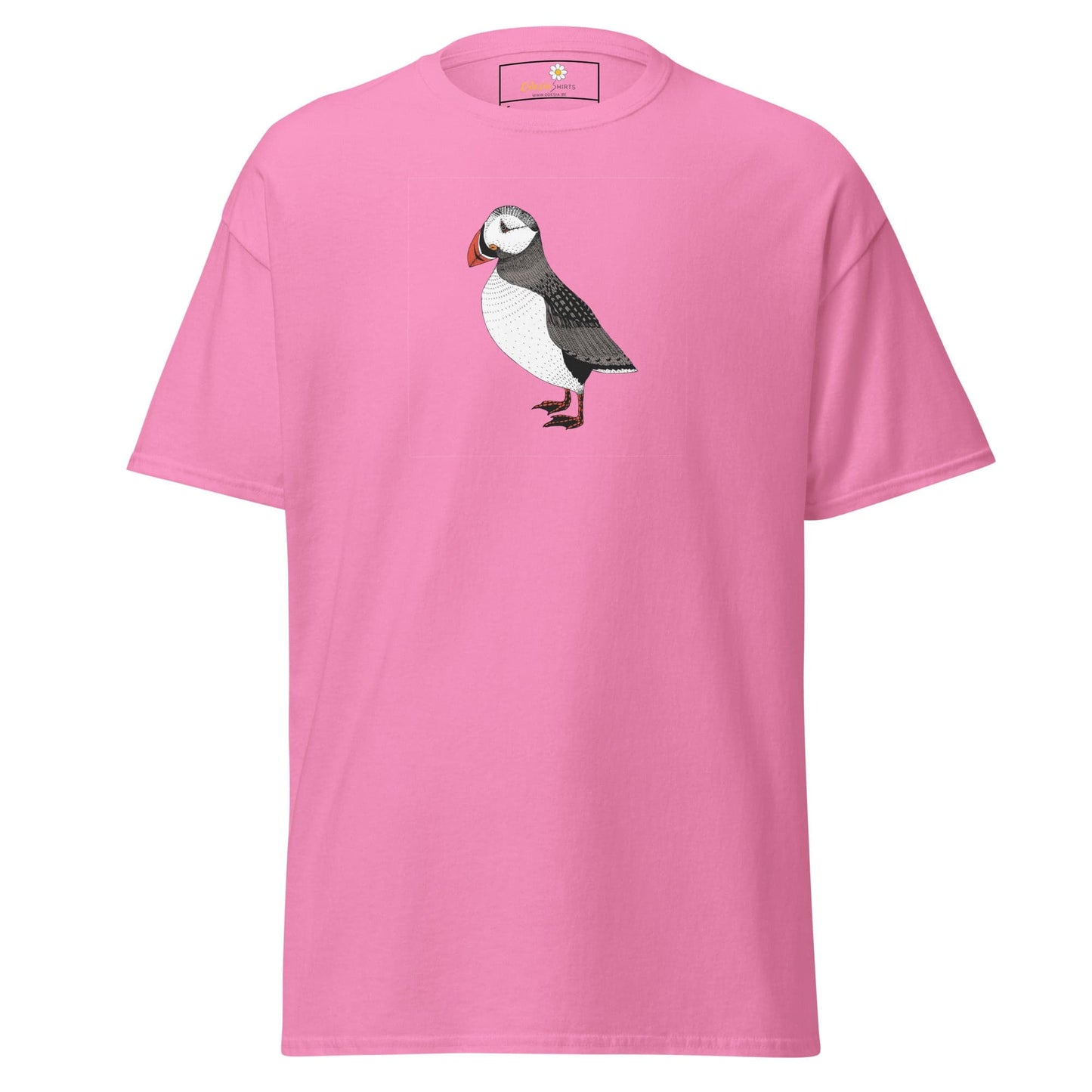 Unisex classic tee - WILD LIFE WALKING BIRD - REGULAR - Azalea / S
