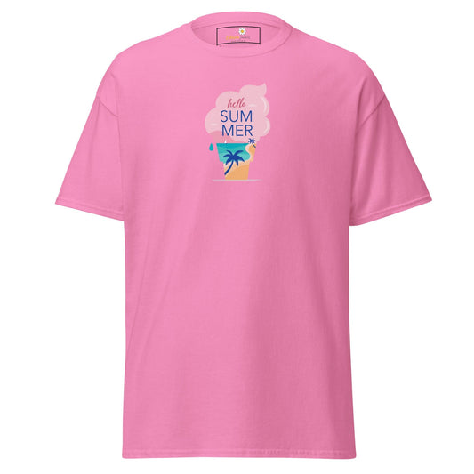 Unisex classic tee - SUMMER MISC ICE - REGULAR - Azalea / S