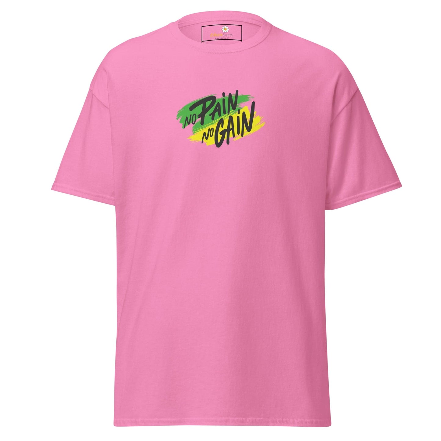 Unisex classic tee - SPORT NO PAIN NO GAIN - REGULAR - Azalea / S