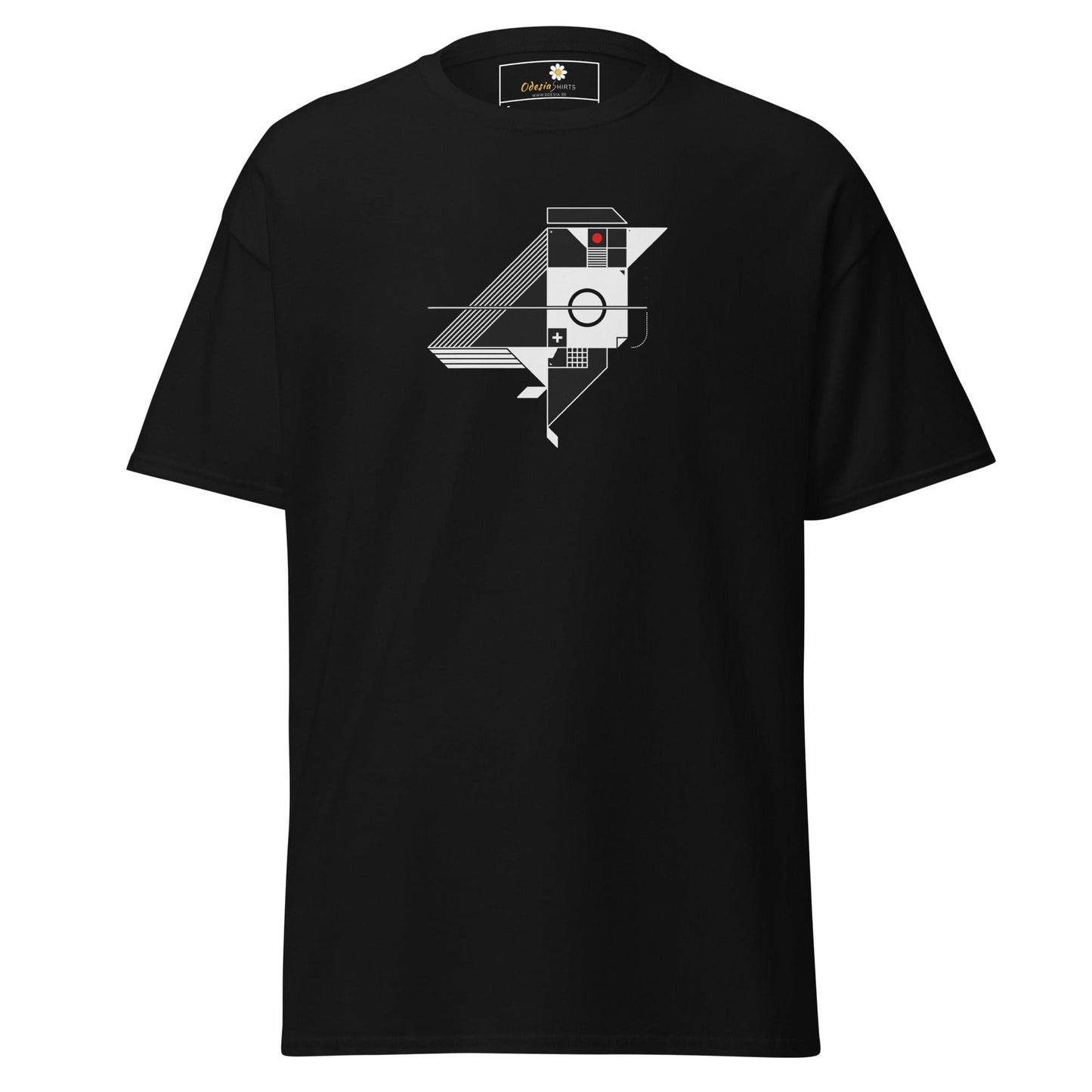 Unisex classic tee - ABSTRACT BIRD - REGULAR - Black / S