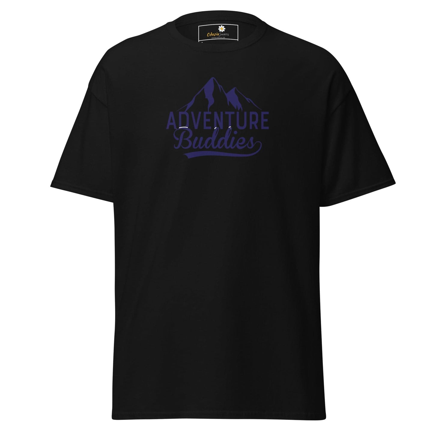 Unisex classic t-shirt - SPORT ADVENTURE BUDDIES - REGULAR - Black / S