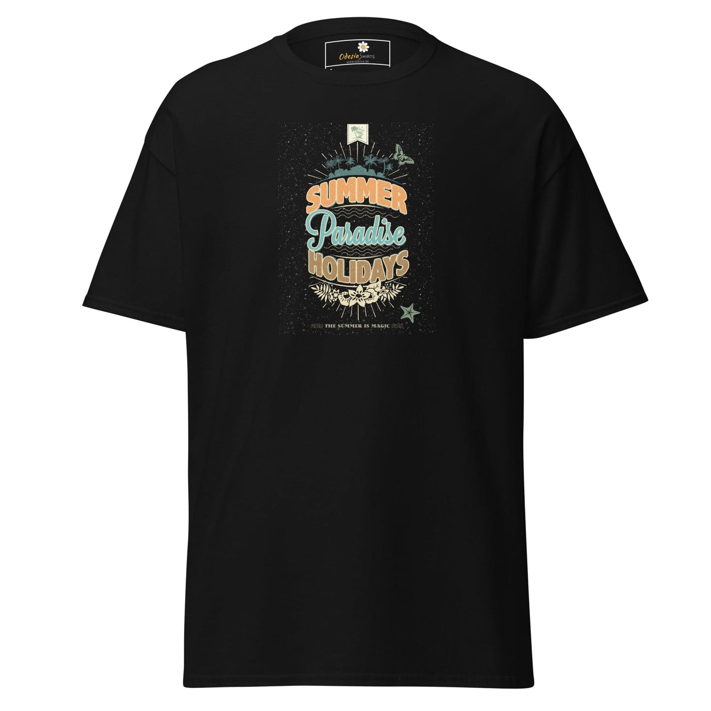 Unisex classic tee - SUMMER PARADISE - REGULAR - Black / S