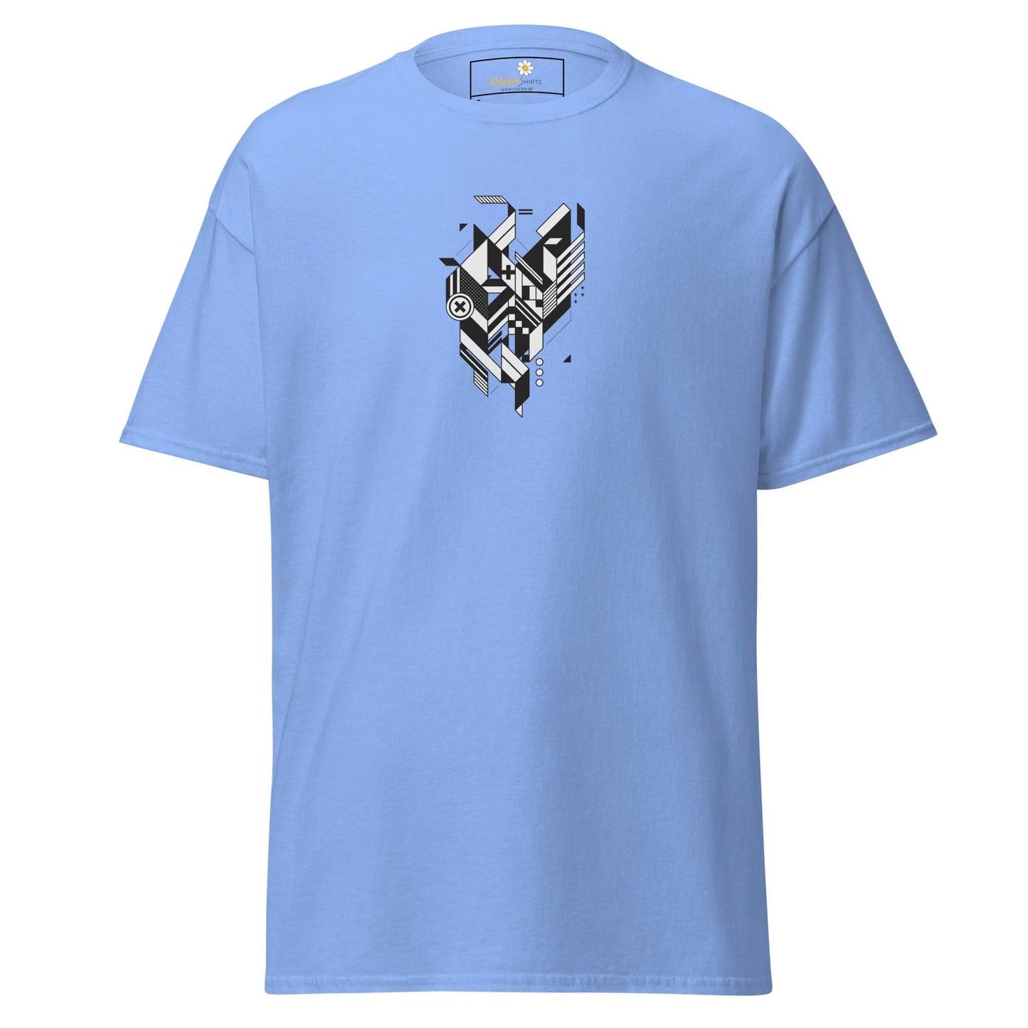 Unisex classic tee - ABSTRACT FIGURE - REGULAR - Carolina Blue / S