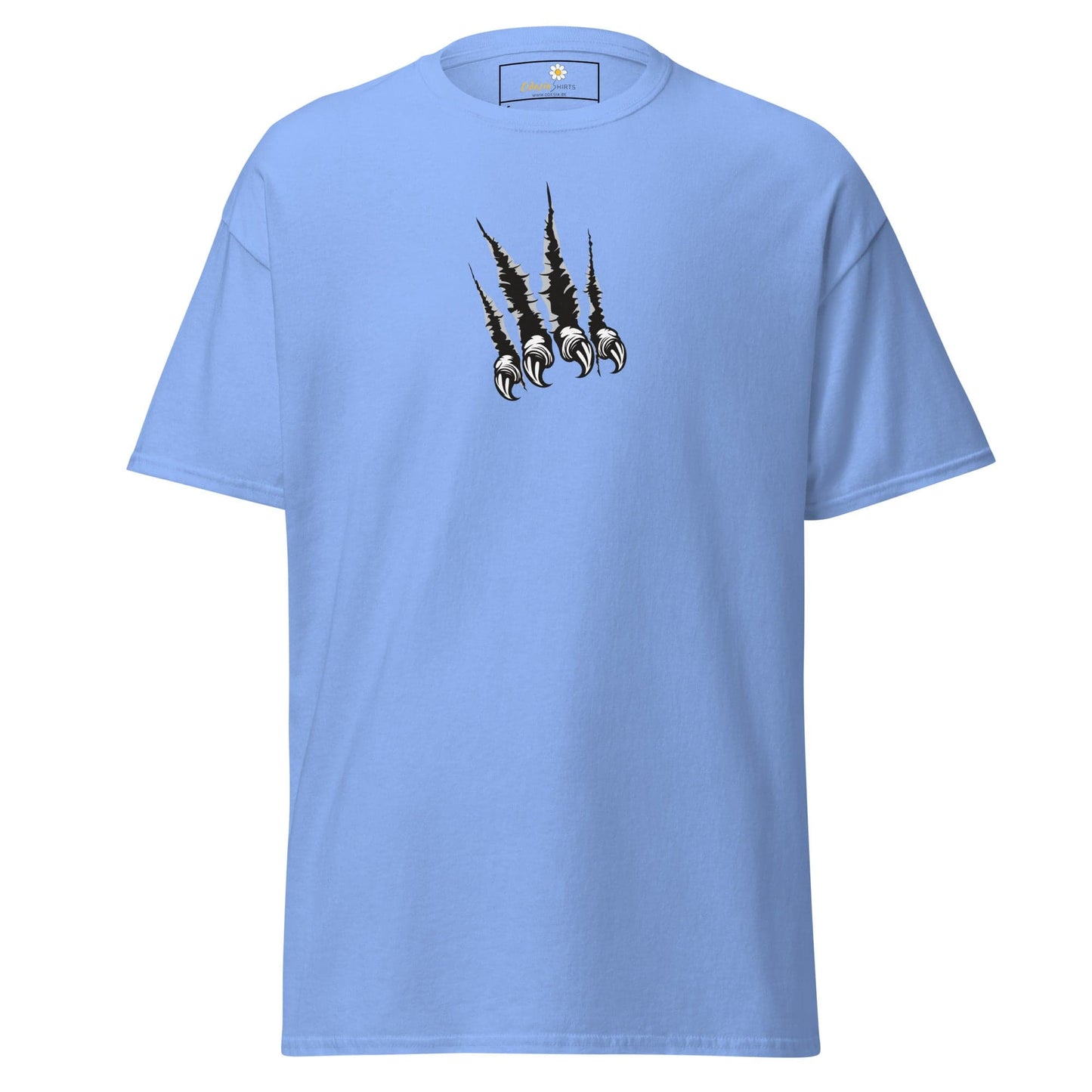 Unisex classic tee - WILD LIFE CLAWS - REGULAR - Carolina Blue / S