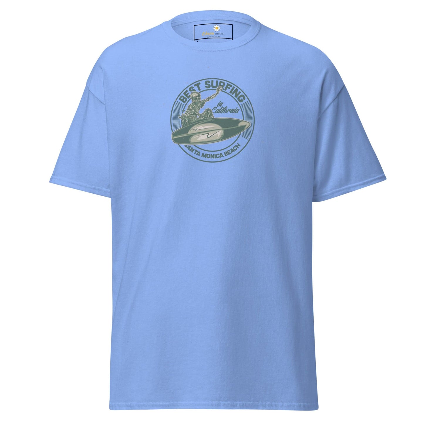 Unisex classic t-shirt - SPORT BEST SURFING - REGULAR - Carolina Blue / S
