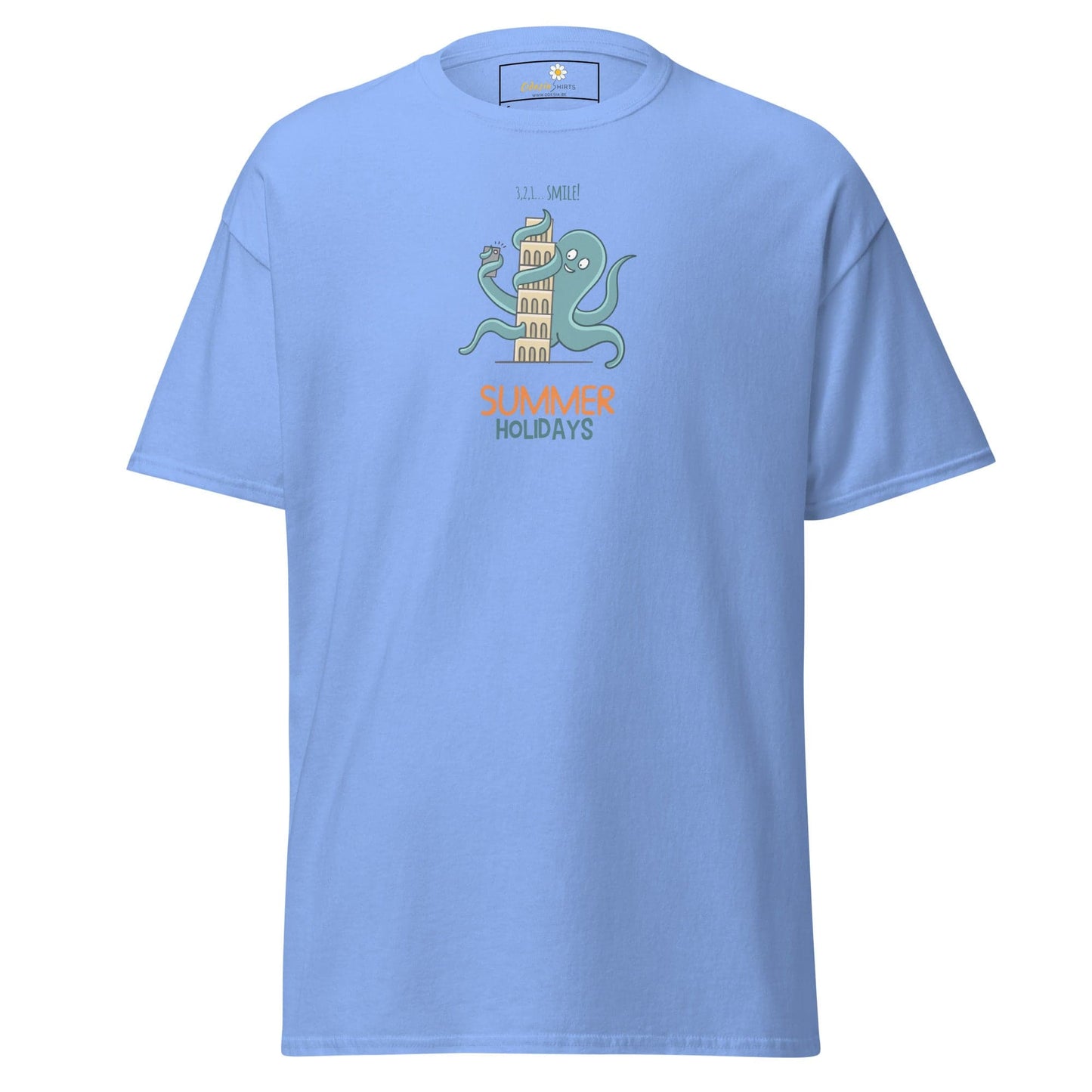Unisex classic tee - SUMMER FUN HOLIDAYS - Carolina Blue / S
