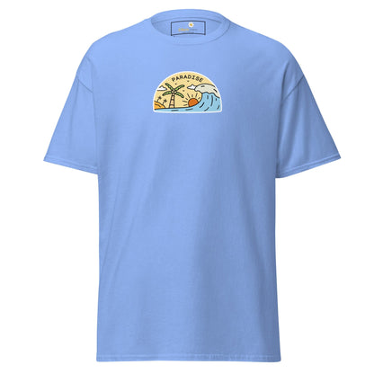 Unisex classic tee - SUMMER ISLAND PARADISE - REGULAR - Carolina Blue / S