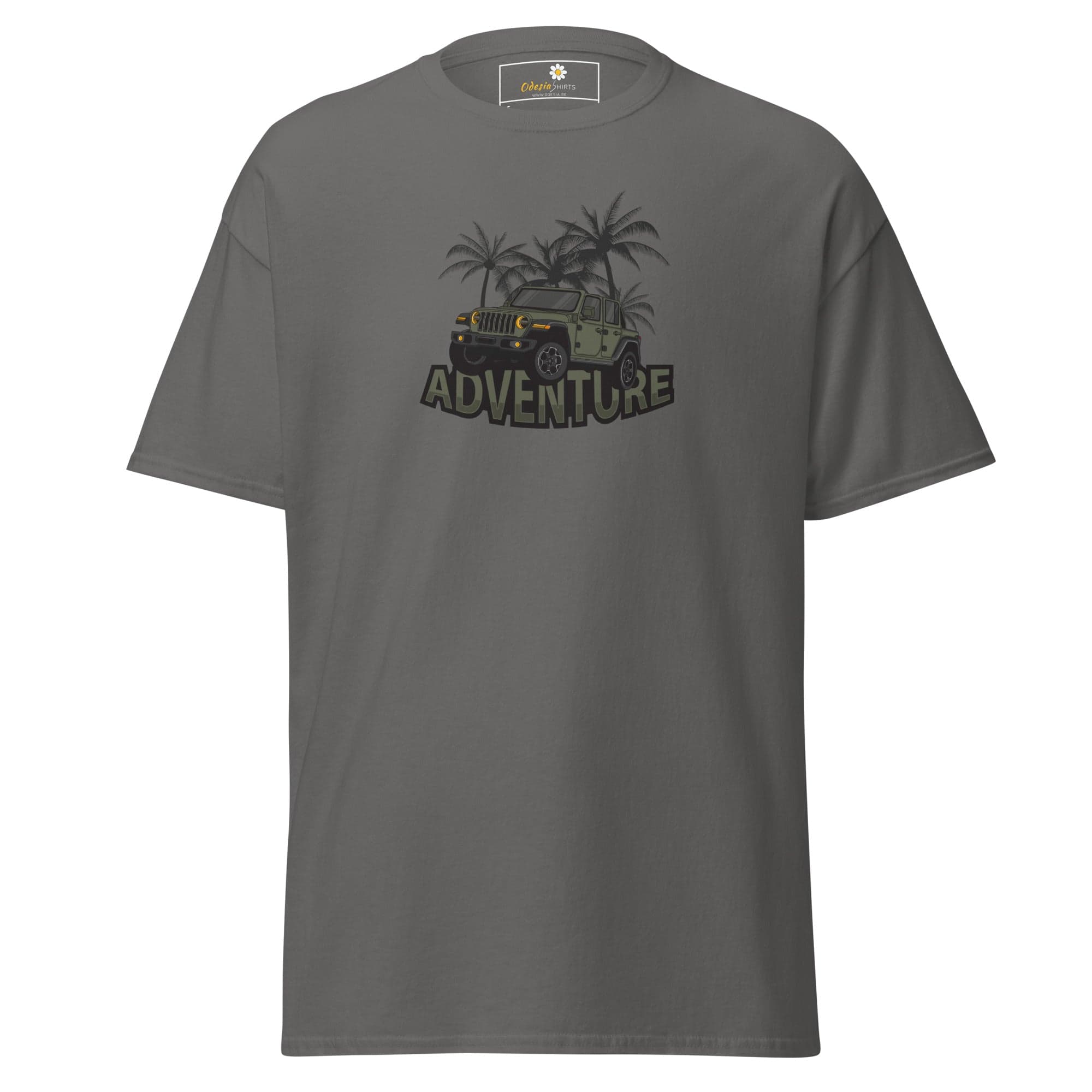 Unisex classic tee - ADVENTURE 4X4 - REGULAR - Charcoal / S
