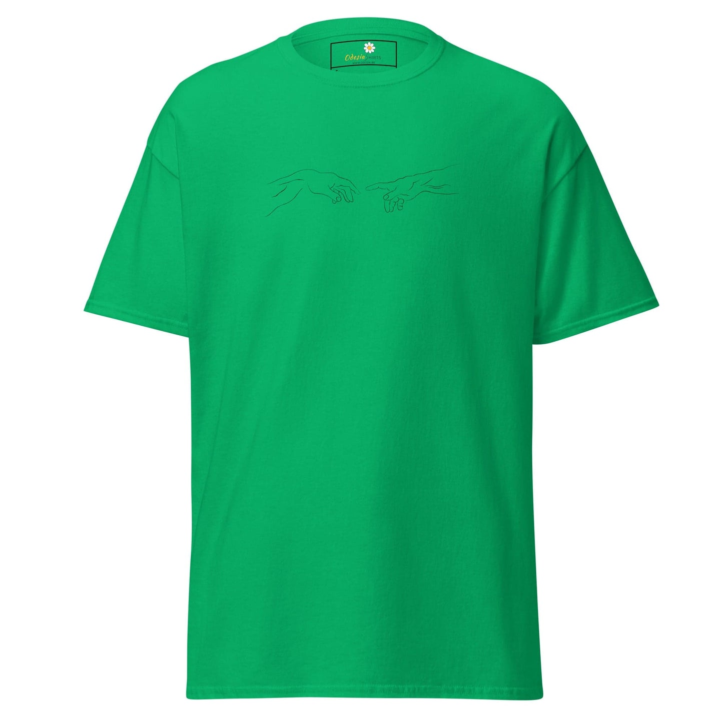 Unisex classic tee - SPIRITUAL TOUCH OF GOD - REGULAR - Irish Green / S