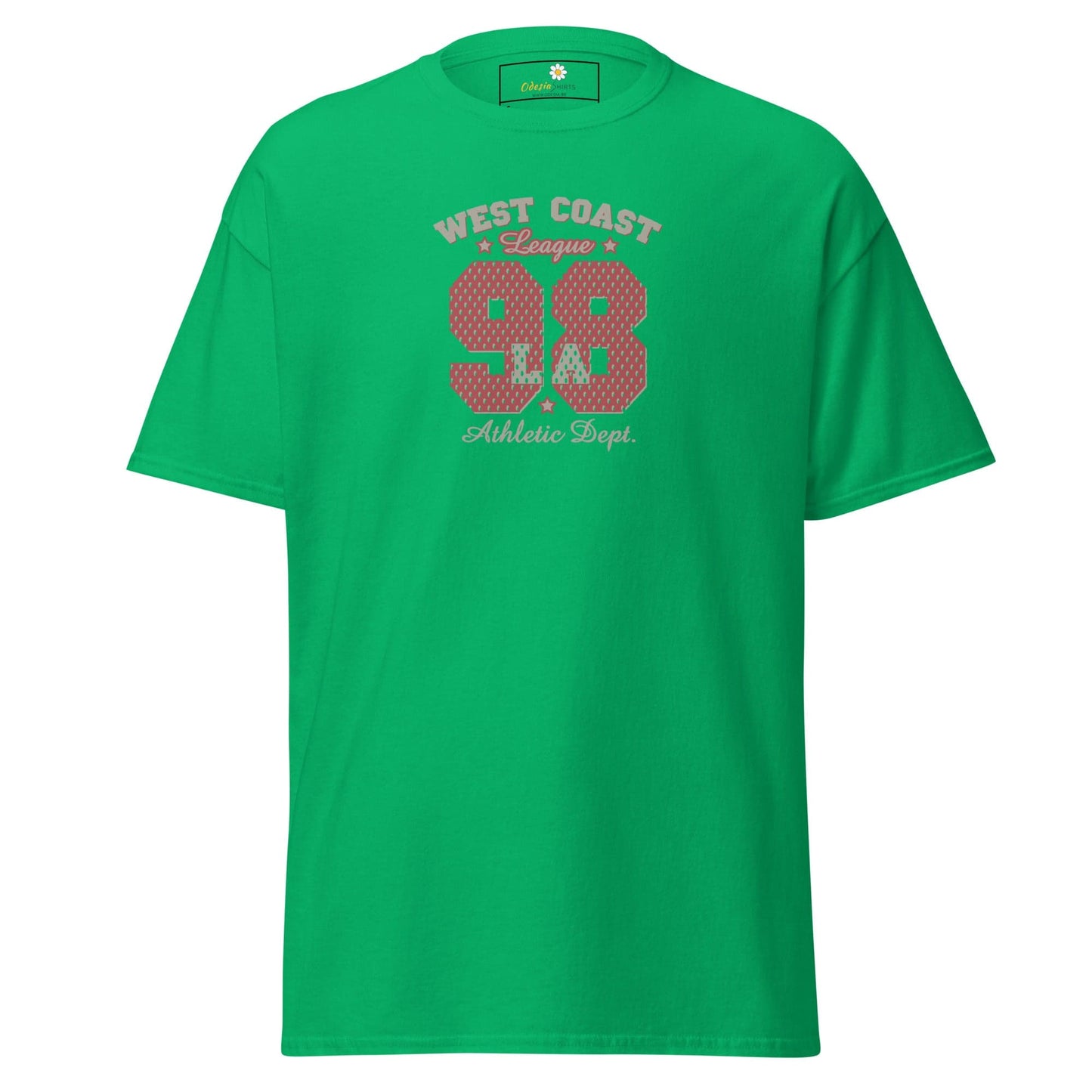Unisex classic t-shirt - SPORT WEST COAST 98 - REGULAR - Irish Green / S