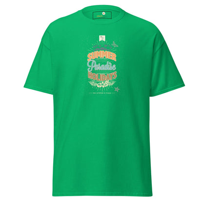 Unisex classic tee - SUMMER PARADISE - REGULAR - Irish Green / S