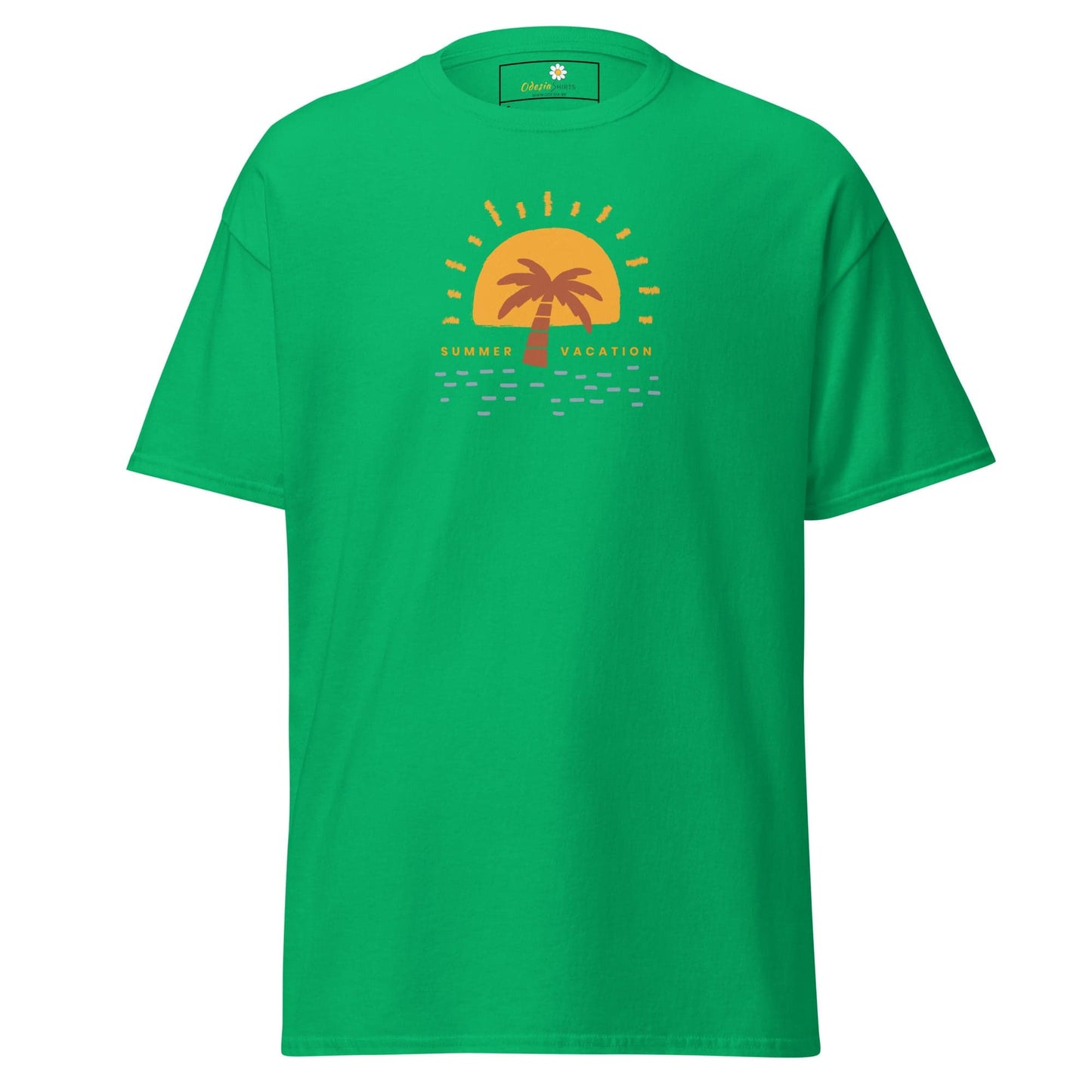 Unisex classic tee - SUMMER VACATION - REGULAR - Irish Green / S