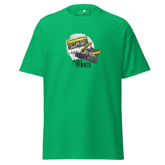 Unisex classic t-shirt - MUSIC TAPE SPINNER - REGULAR - Irish Green / S