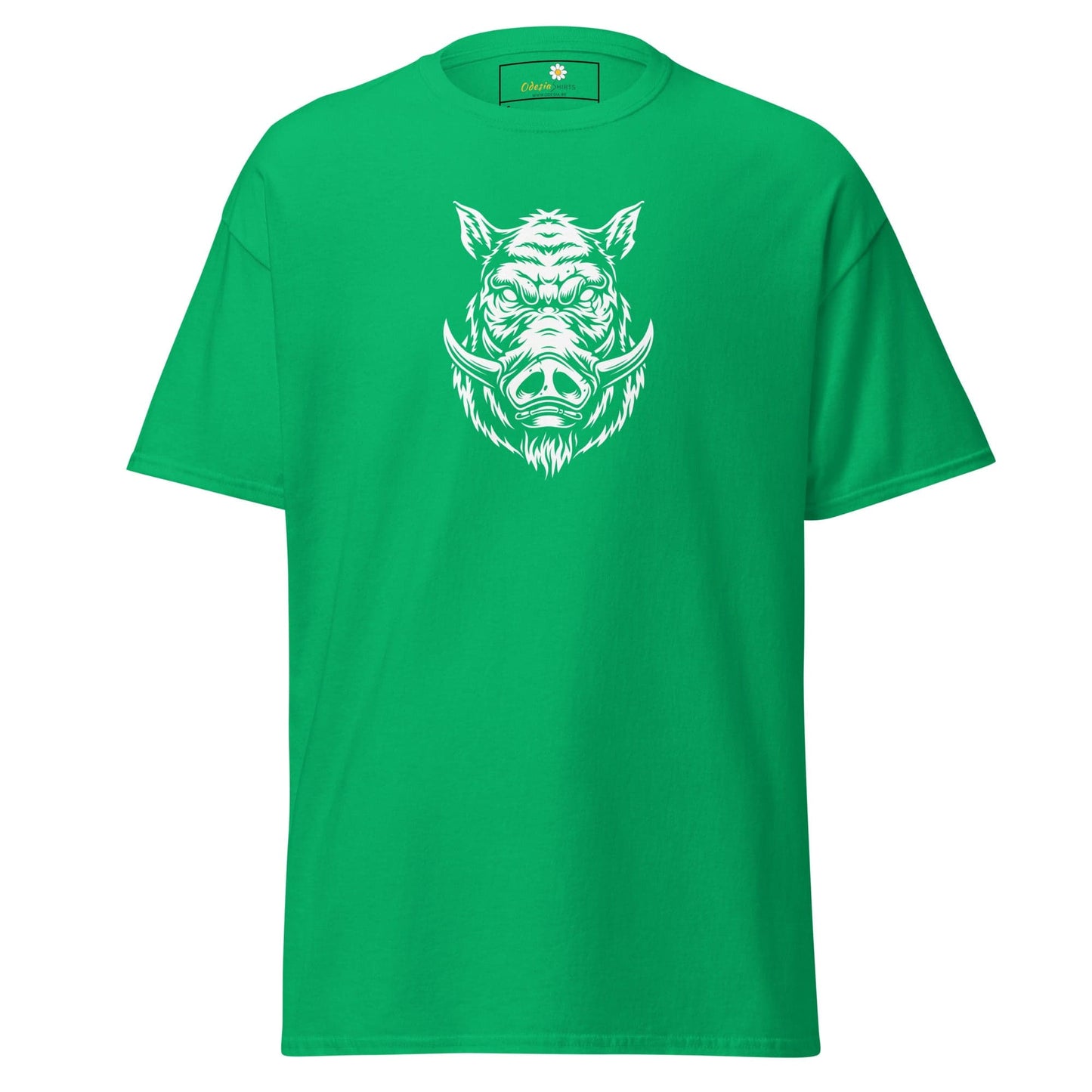 Unisex classic t-shirt - WILD LIFE PIG - REGULAR - Irish Green / S