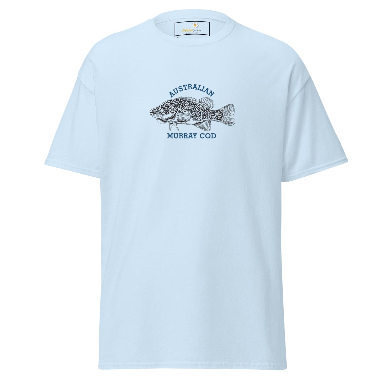 Unisex classic tee - WILD LIFE AUSTRALIAN FISH - REGULAR - Light Blue / S