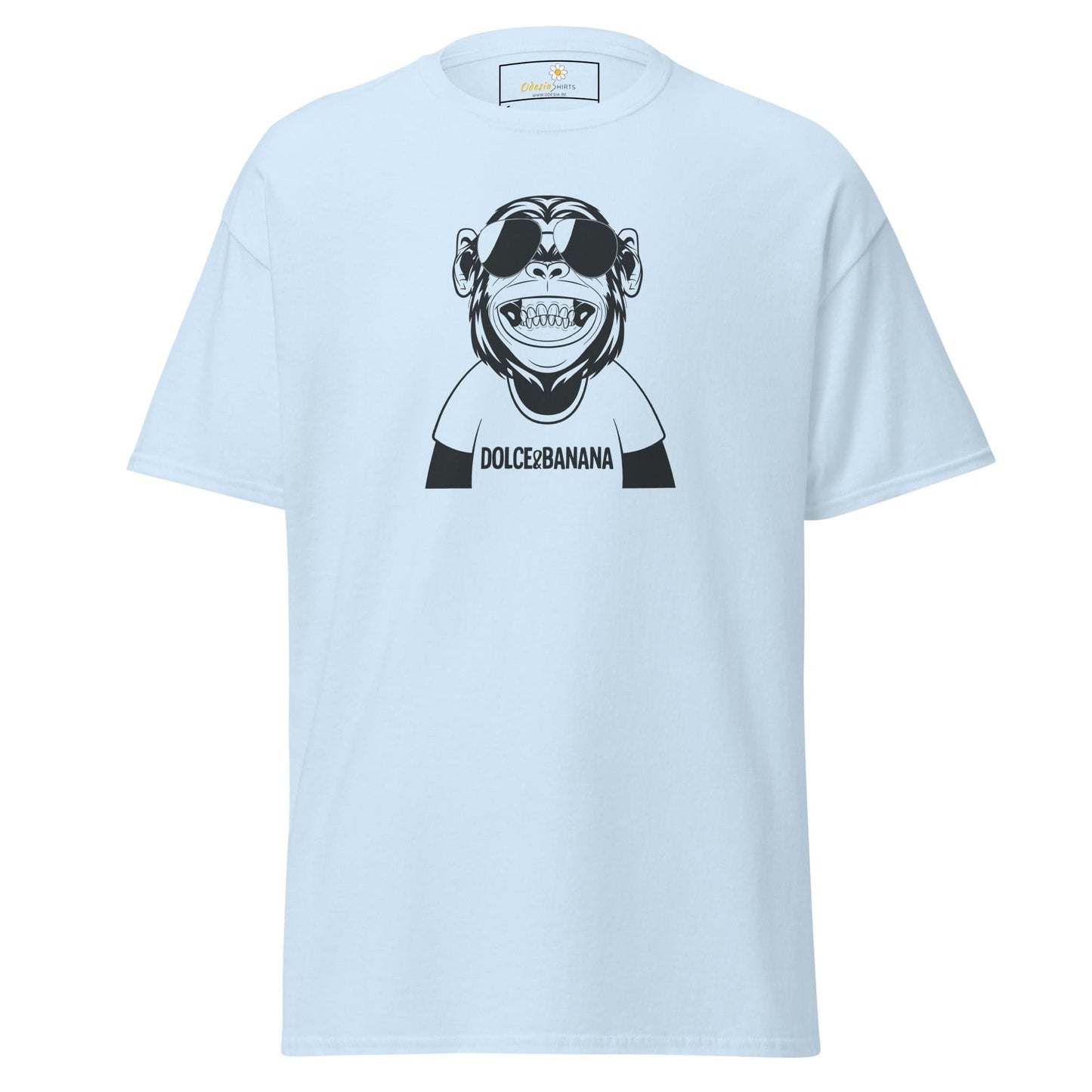 Unisex classic t-shirt - FUN DOLCE BANANA - REGULAR - Light Blue / S