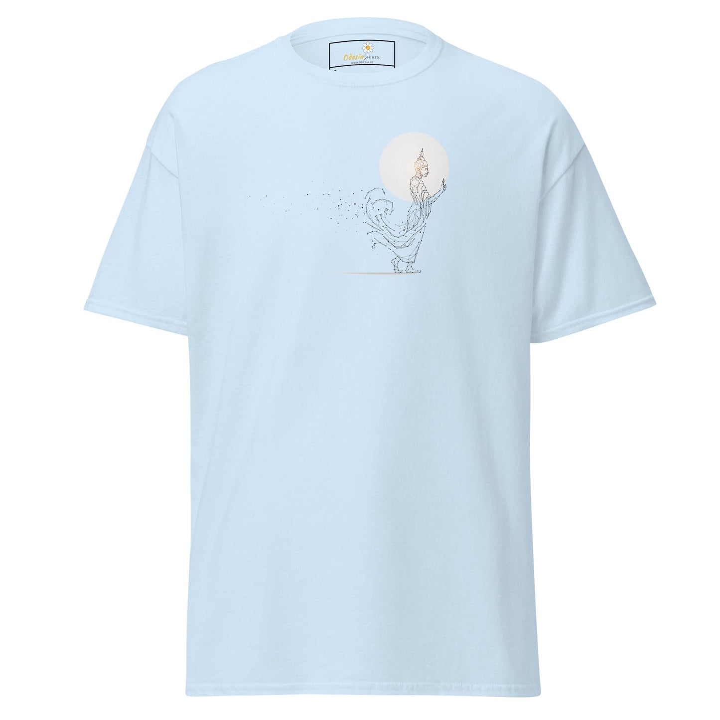 Unisex classic t-shirt - SPIRITUAL ZEN MASTER - REGULAR - Light Blue / S