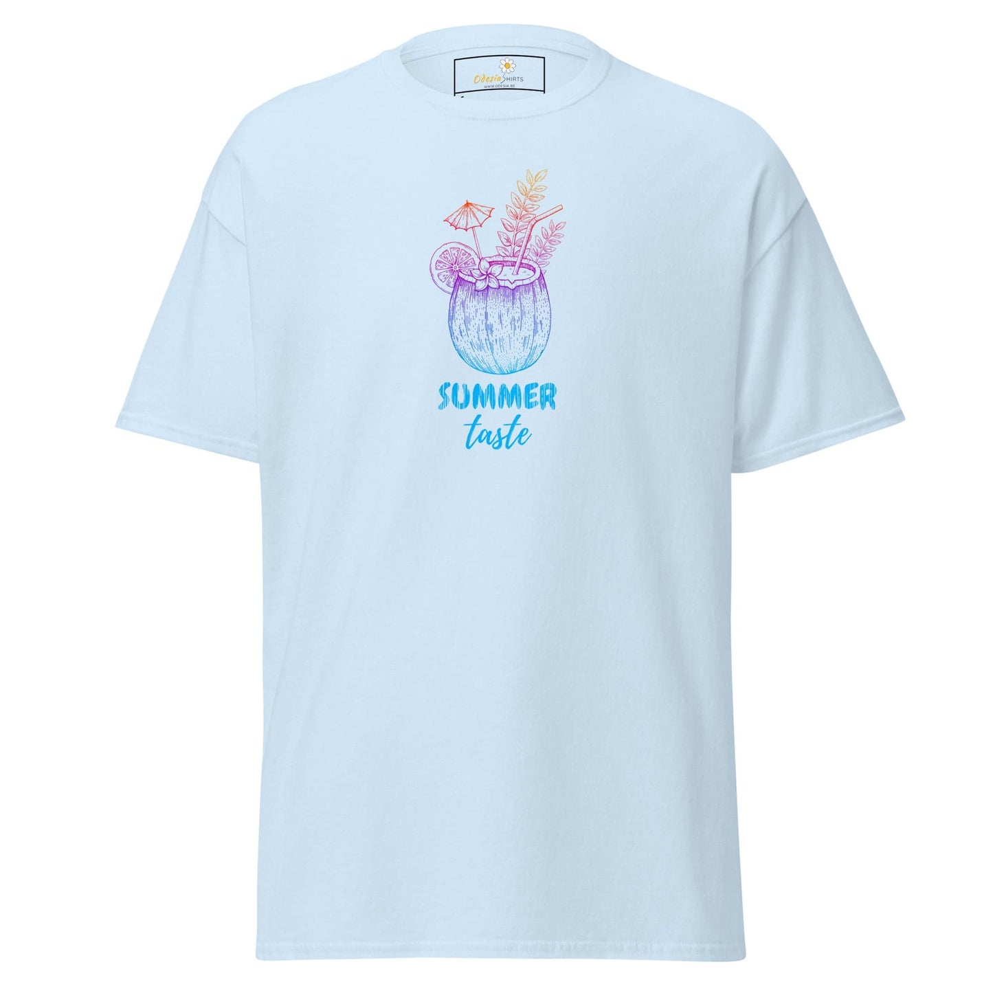 Unisex classic t-shirt - SUMMER MISC TASTE - REGULAR - Light Blue / S