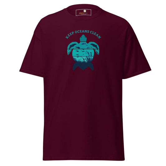 Unisex classic tee - Maroon / S