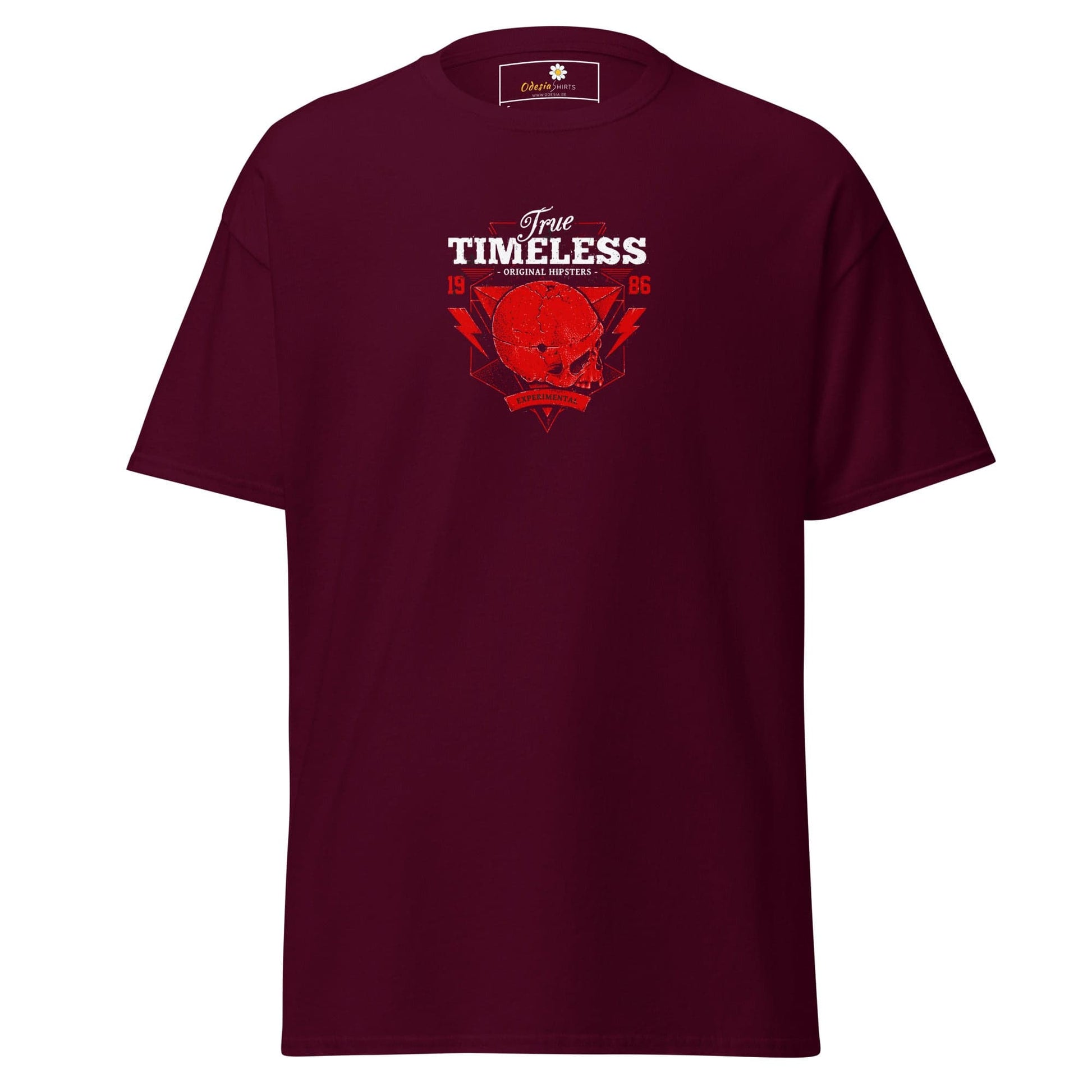 Unisex classic tee - MISC TRUE TIMELESS - REGULAR - Maroon / S