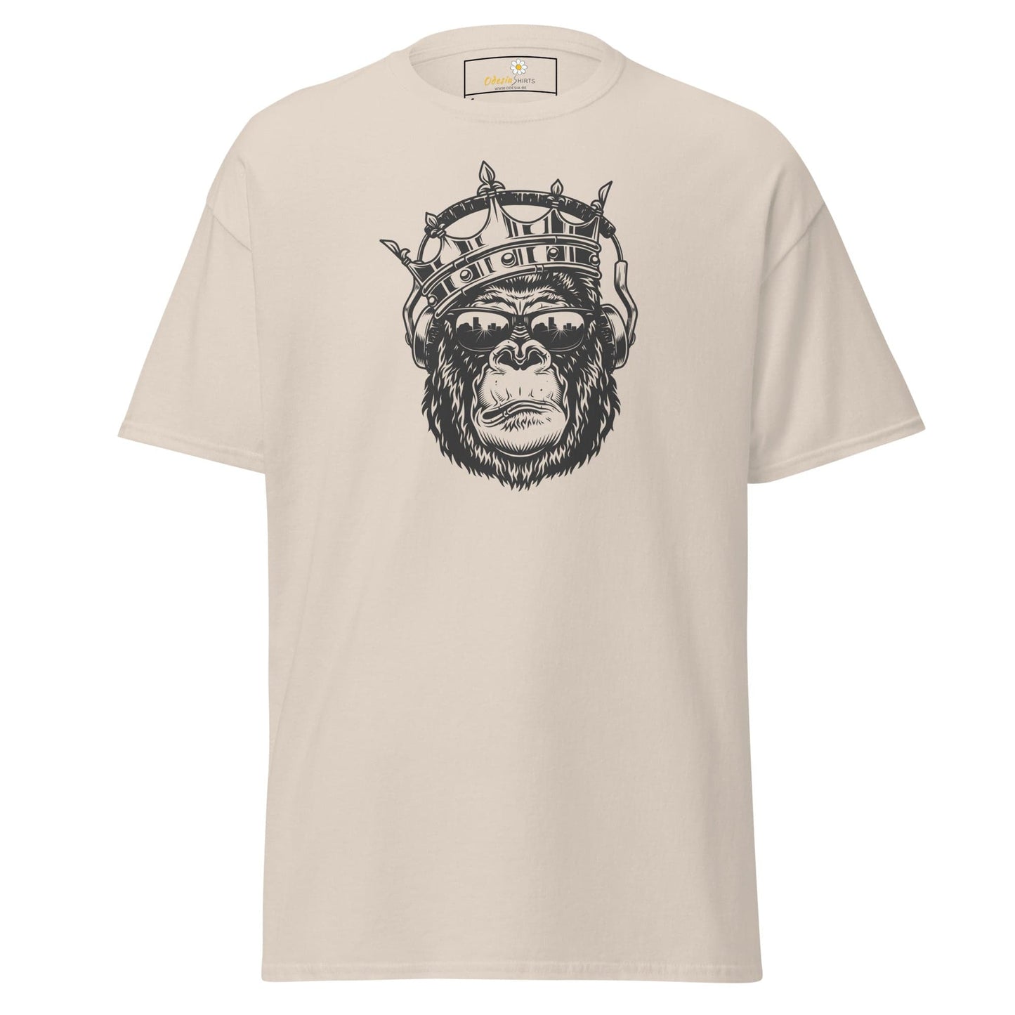 Unisex classic t-shirt - WILD LIFE MONKEY KING -REGULAR - Natural / S