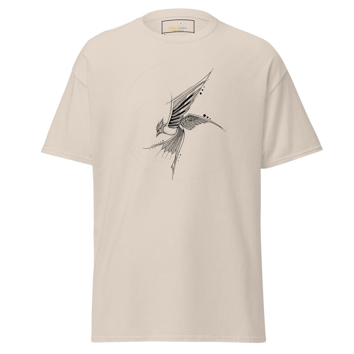 Unisex classic tee - ANIMALS BIRD - REGULAR - Natural / S
