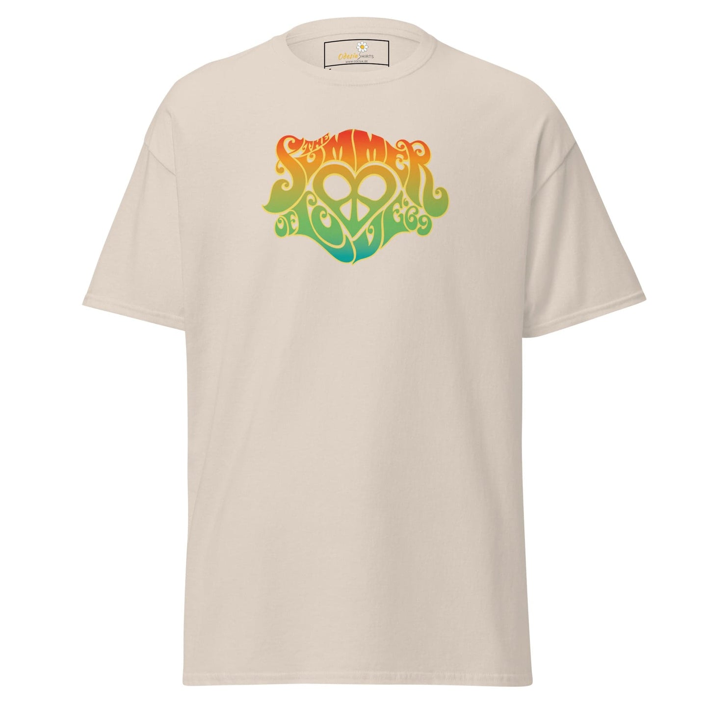 Unisex classic tee - POSITIVE SUMMER LOVE - REGULAR - Natural / S