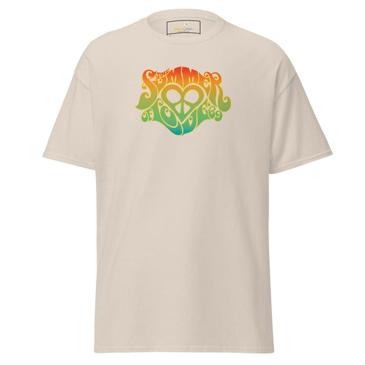 Unisex classic tee - POSITIVE SUMMER LOVE - REGULAR - Natural / S