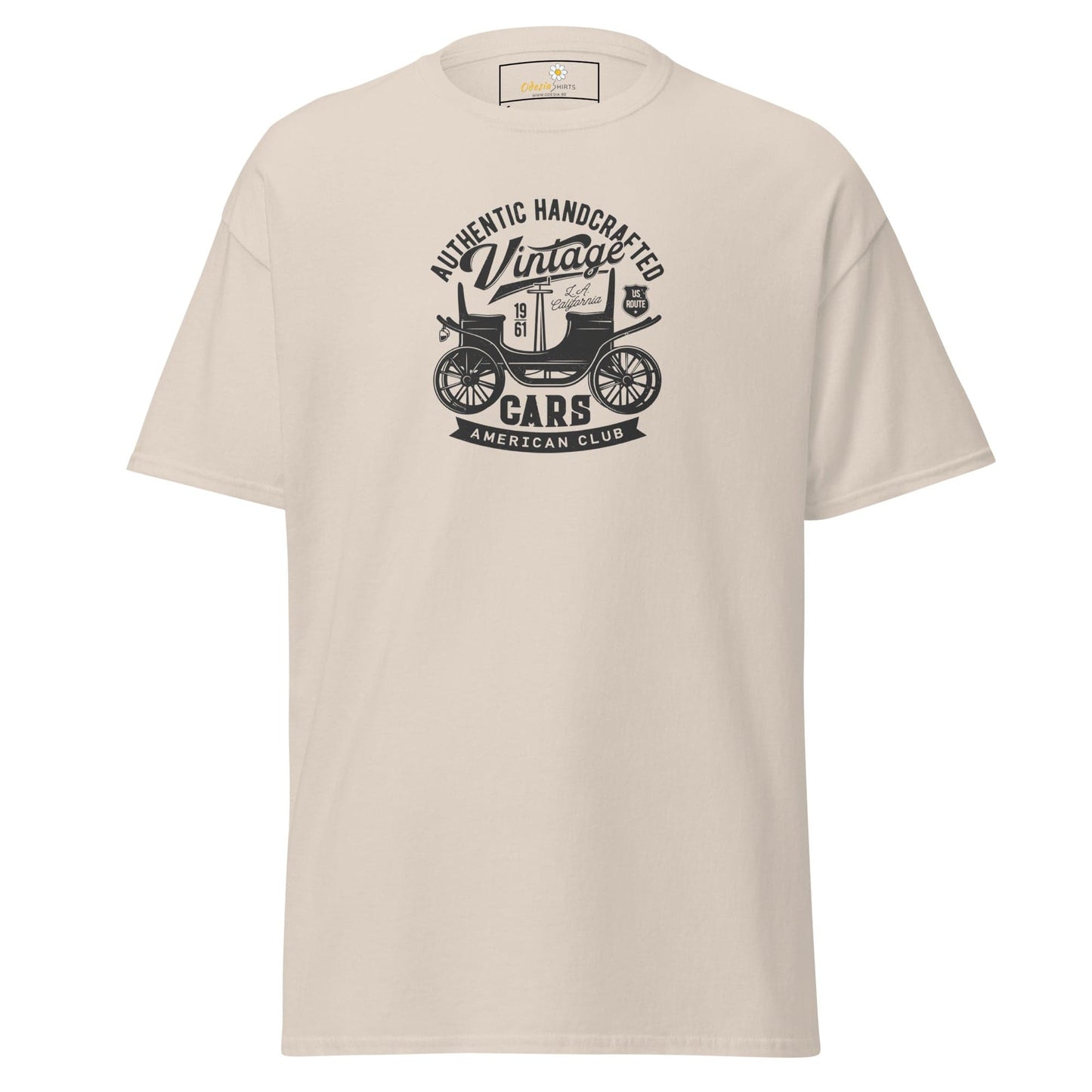 Unisex classic t-shirt - VINTAGE OLD CAR - REGULAR - Natural / S