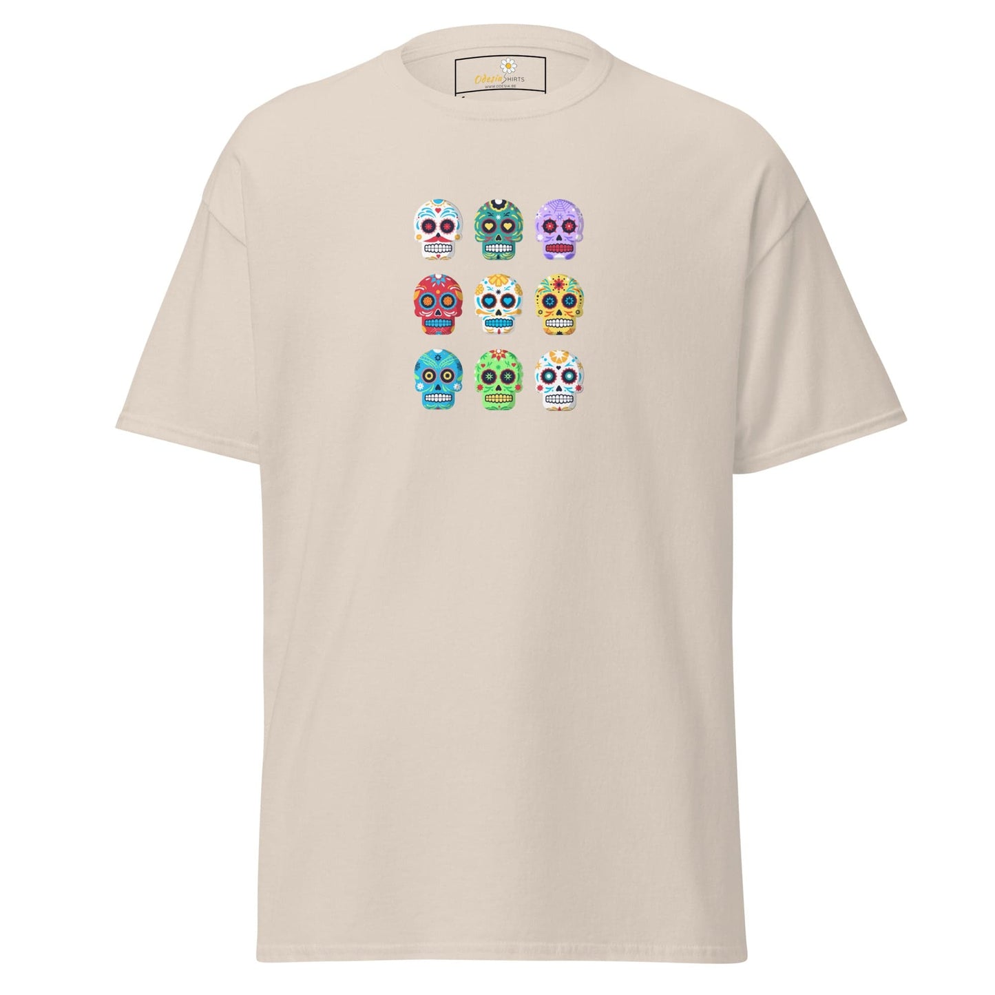 Unisex classic tee - SKULL COLOR SKULLS - REGULAR - Natural / S