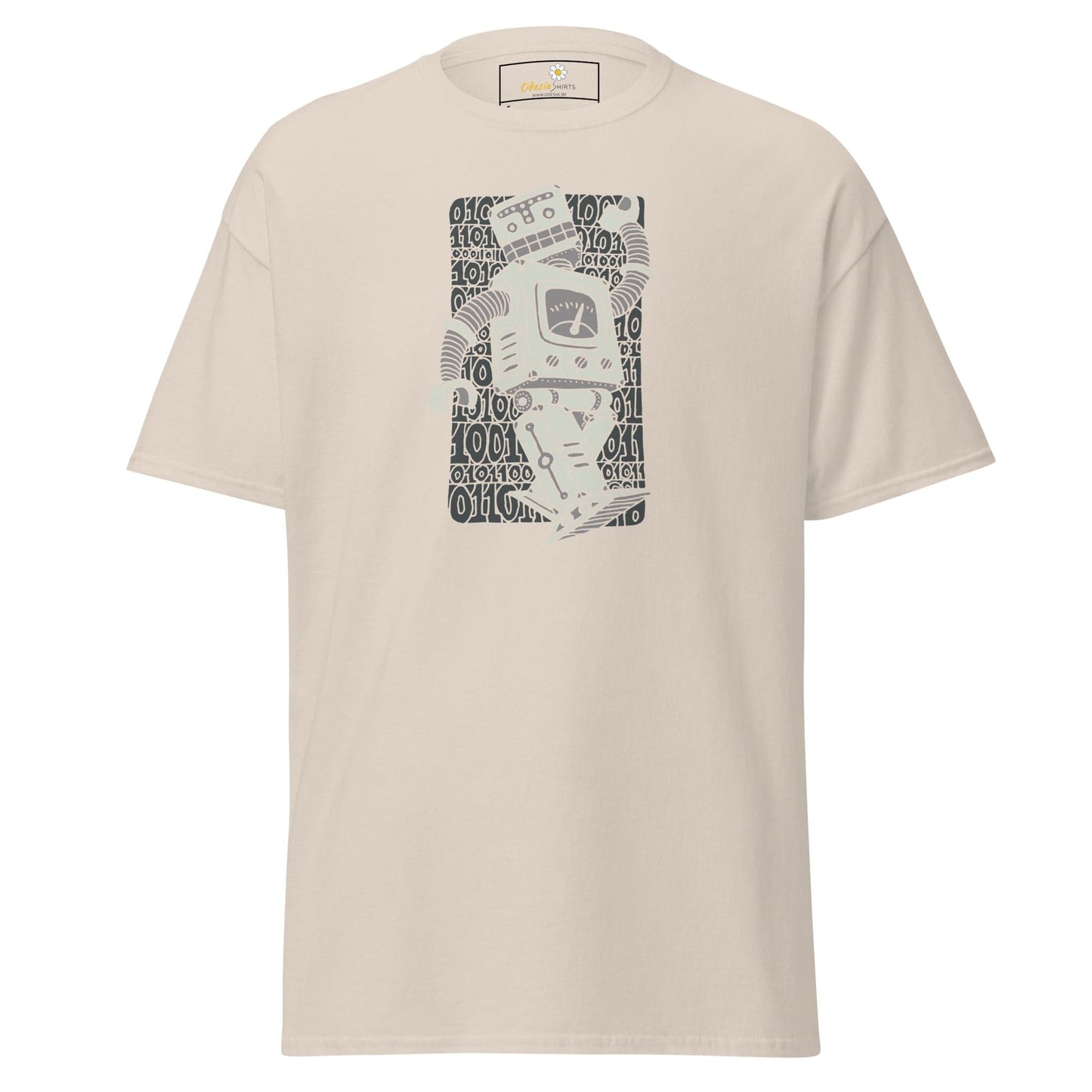 Unisex classic t-shirt - FANTASY ROBOTS NEVER DIE - REGULAR - Natural / S