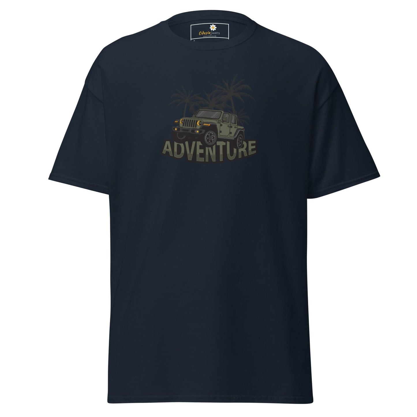 Unisex classic tee - ADVENTURE 4X4 - REGULAR - Navy / S