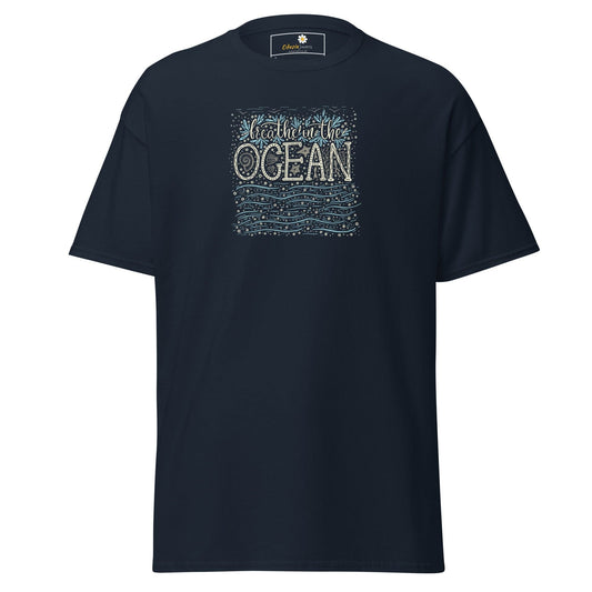 Unisex classic tee - NATURE OCEAN - REGULAR - Navy / S