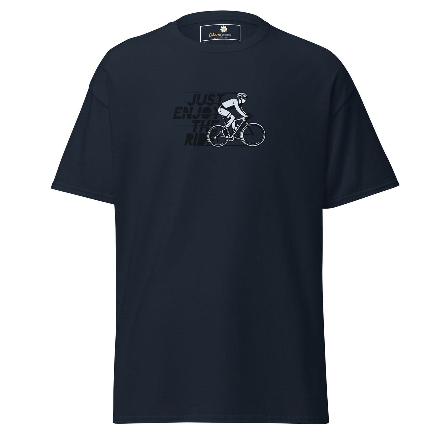 Unisex classic tee - SPORT ENJOY THE RIDE - REGULAR - Navy / S