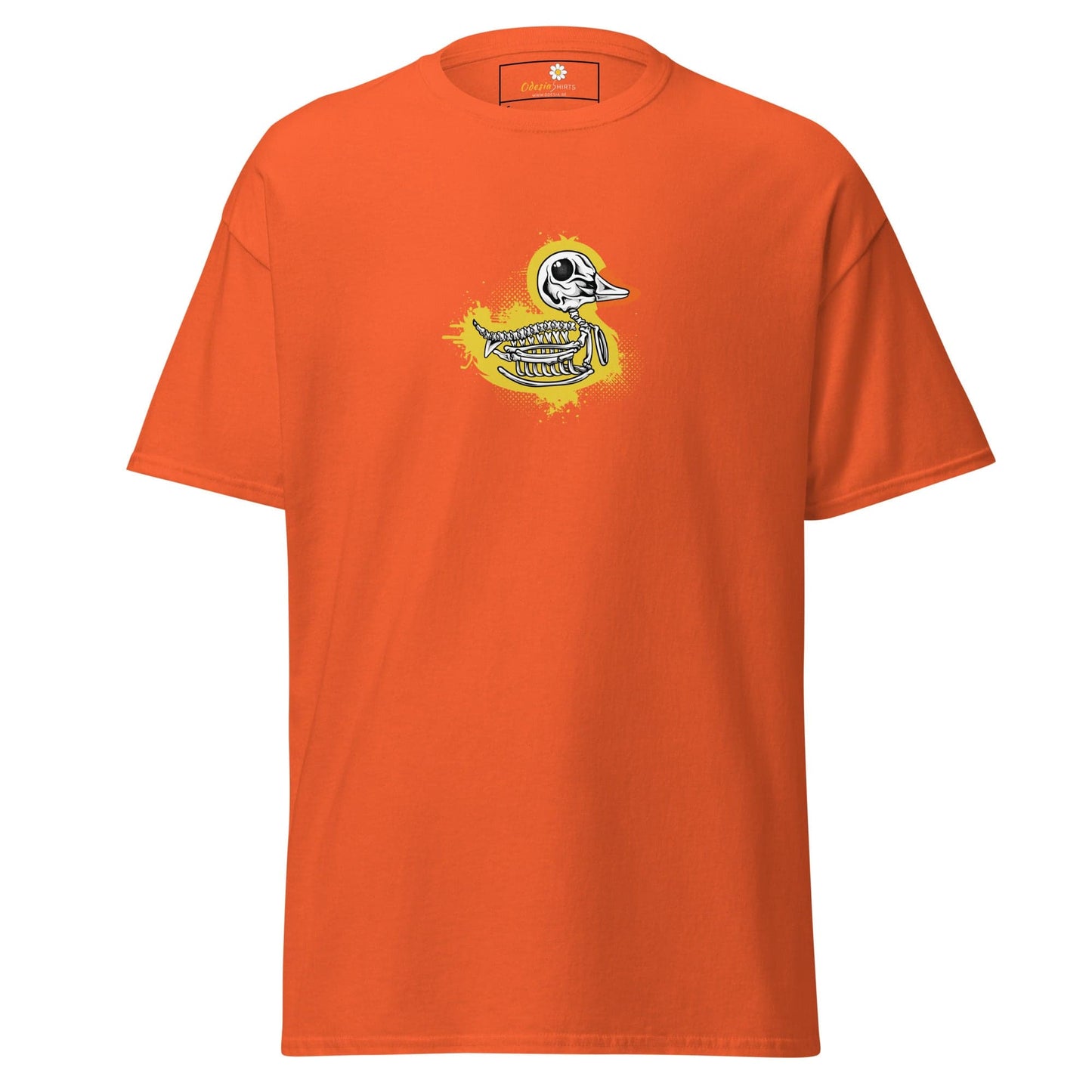 Unisex classic tee - ANIMALS FUN CHICK - REGULAR - Orange / S