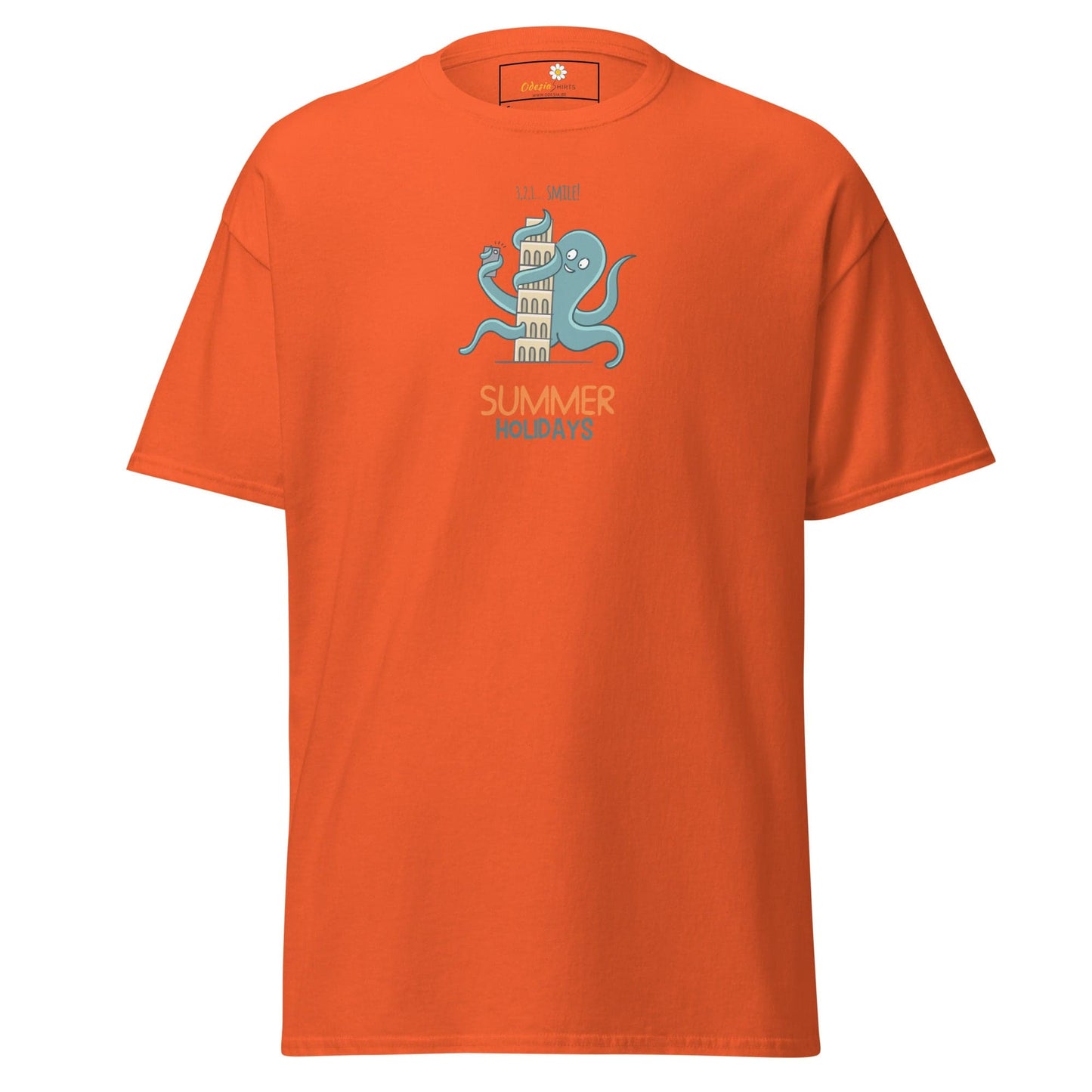 Unisex classic tee - SUMMER FUN HOLIDAYS - Orange / S