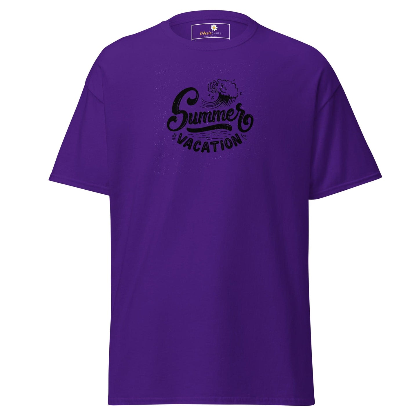 Unisex classic tee - SUMMER VACATION - REGULAR - Purple / S