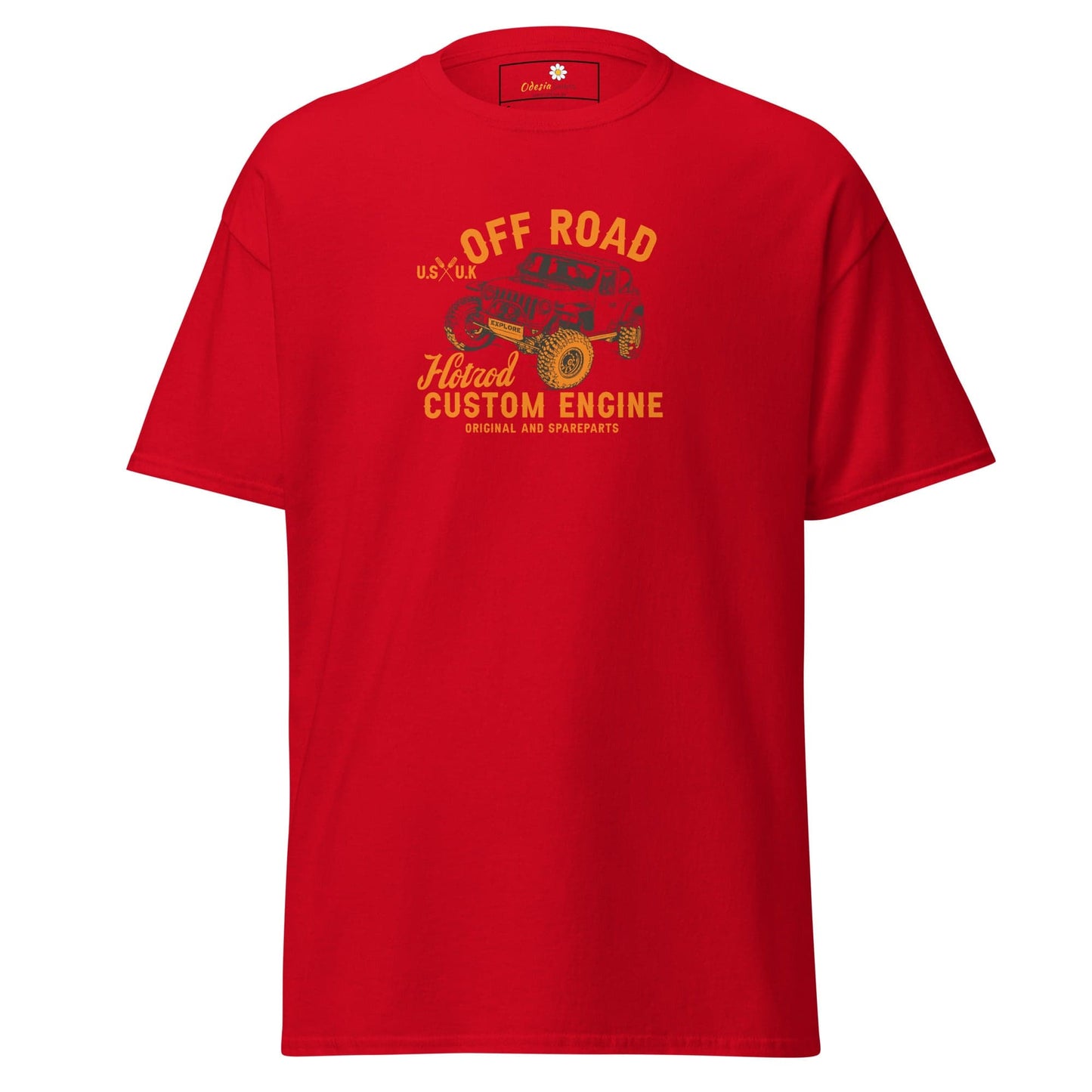 Unisex classic tee - MISC OFF ROAD - REGULAR - Red / S