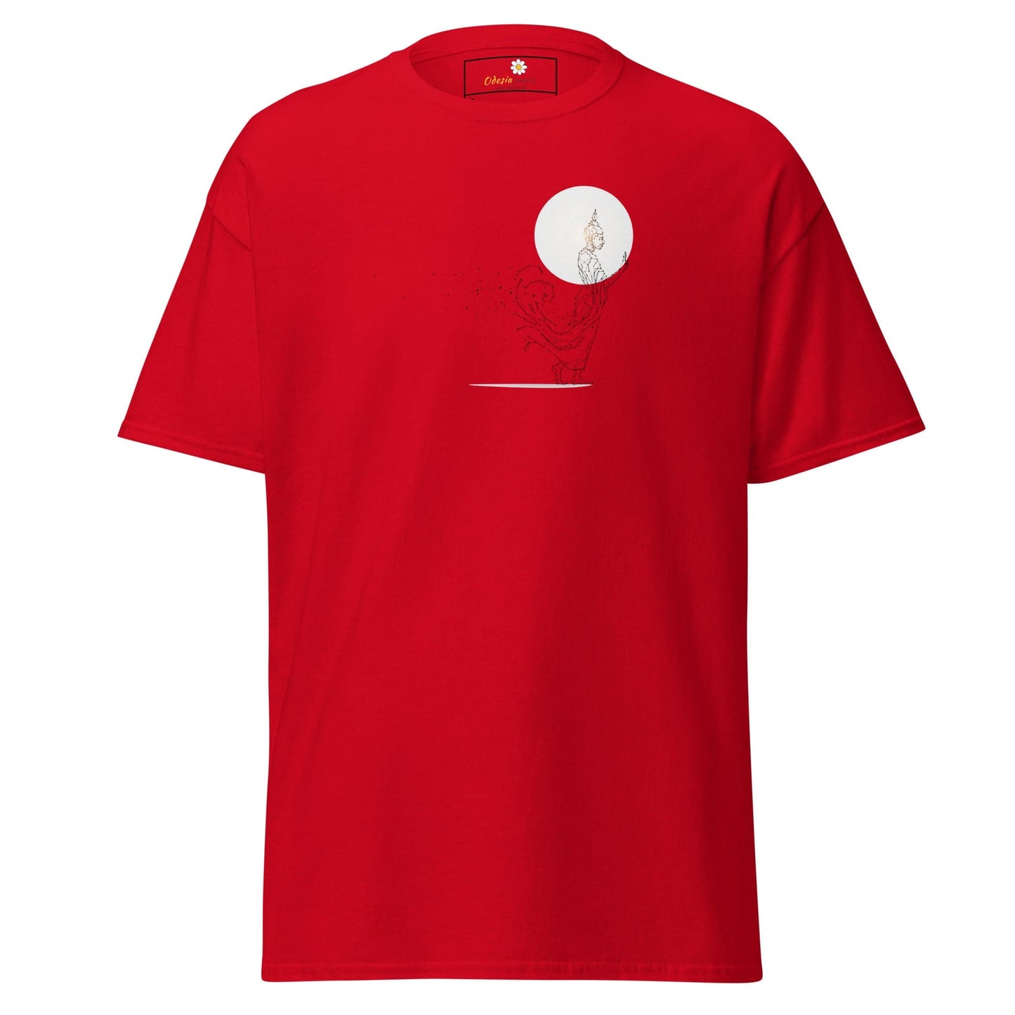 Unisex classic t-shirt - SPIRITUAL ZEN MASTER - REGULAR - Red / S