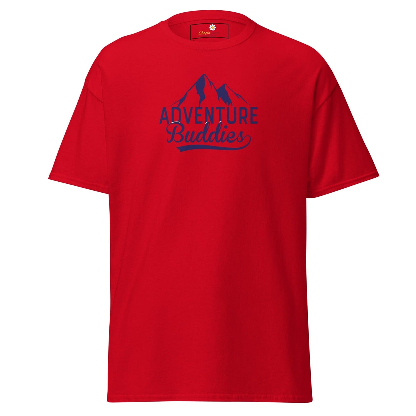 Unisex classic t-shirt - SPORT ADVENTURE BUDDIES - REGULAR - Red / S