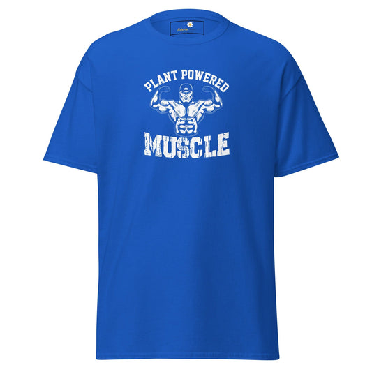 Unisex classic t-shirt - SPORT PLANT MUSCLES - REGULAR - Royal / S