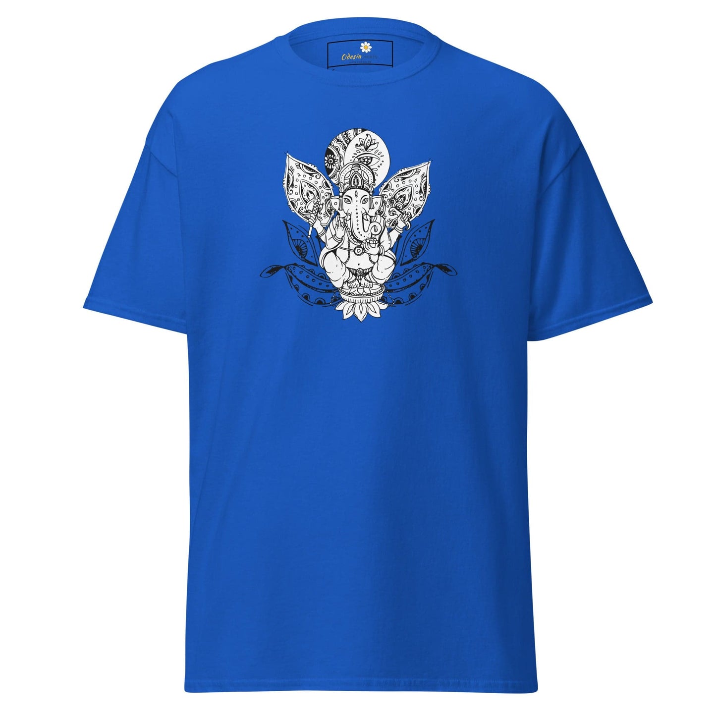 Unisex classic t-shirt - SPIRITUAL GANESH - REGULAR - Royal / S