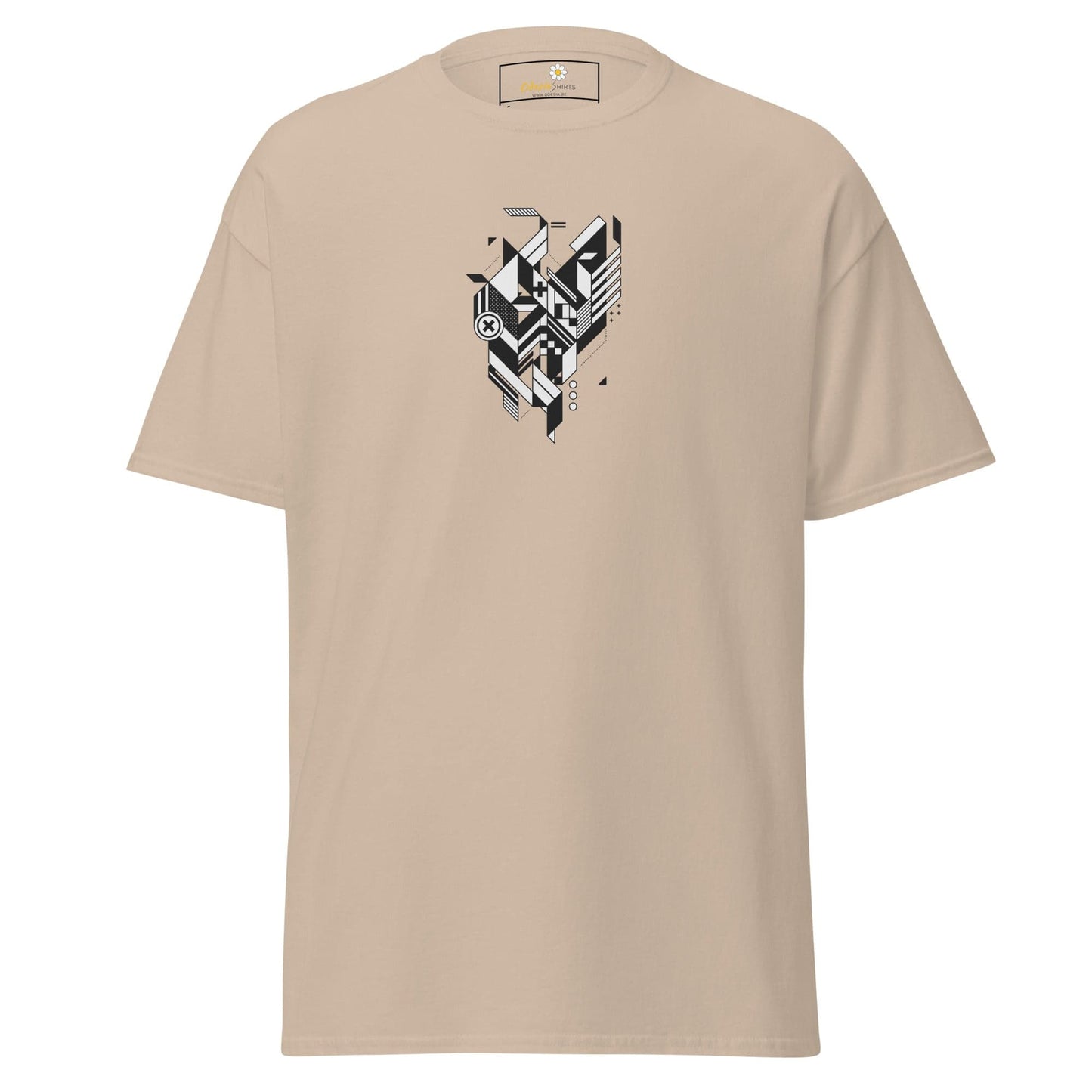 Unisex classic tee - ABSTRACT FIGURE - REGULAR - Sand / S