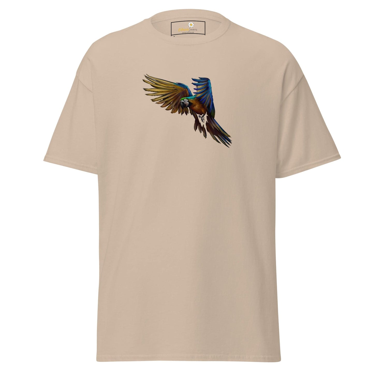 Unisex classic tee - WILD LIFE PARROT - REGULAR - Sand / S