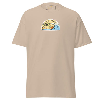 Unisex classic tee - SUMMER ISLAND PARADISE - REGULAR - Sand / S