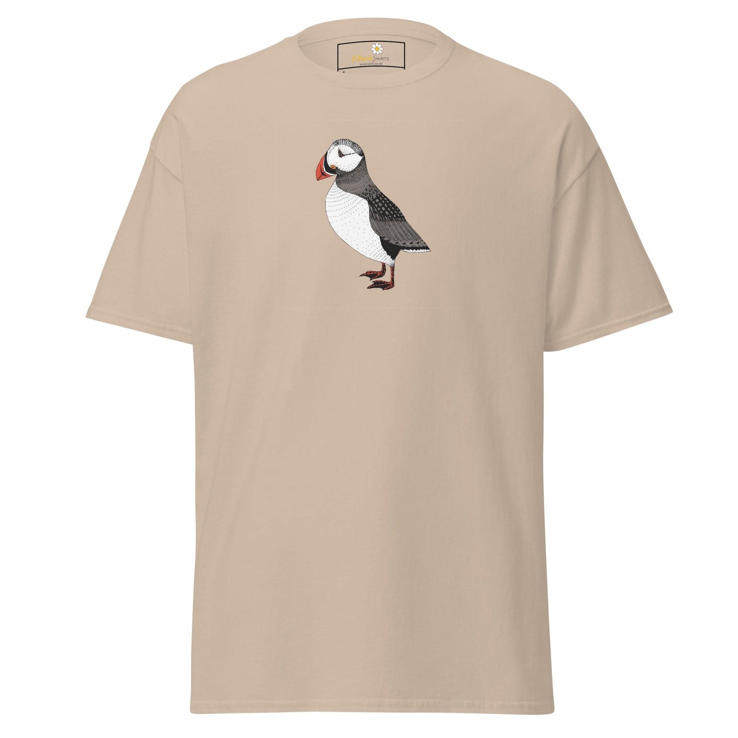 Unisex classic tee - WILD LIFE WALKING BIRD - REGULAR - Sand / S