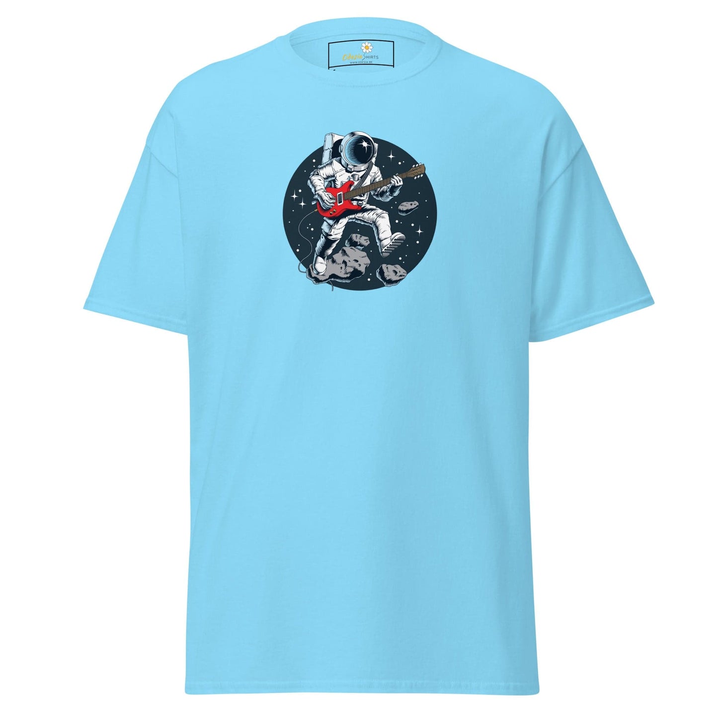 Unisex classic tee - ASTRONAUT MUSIC ROCK - REGULAR - Sky / S