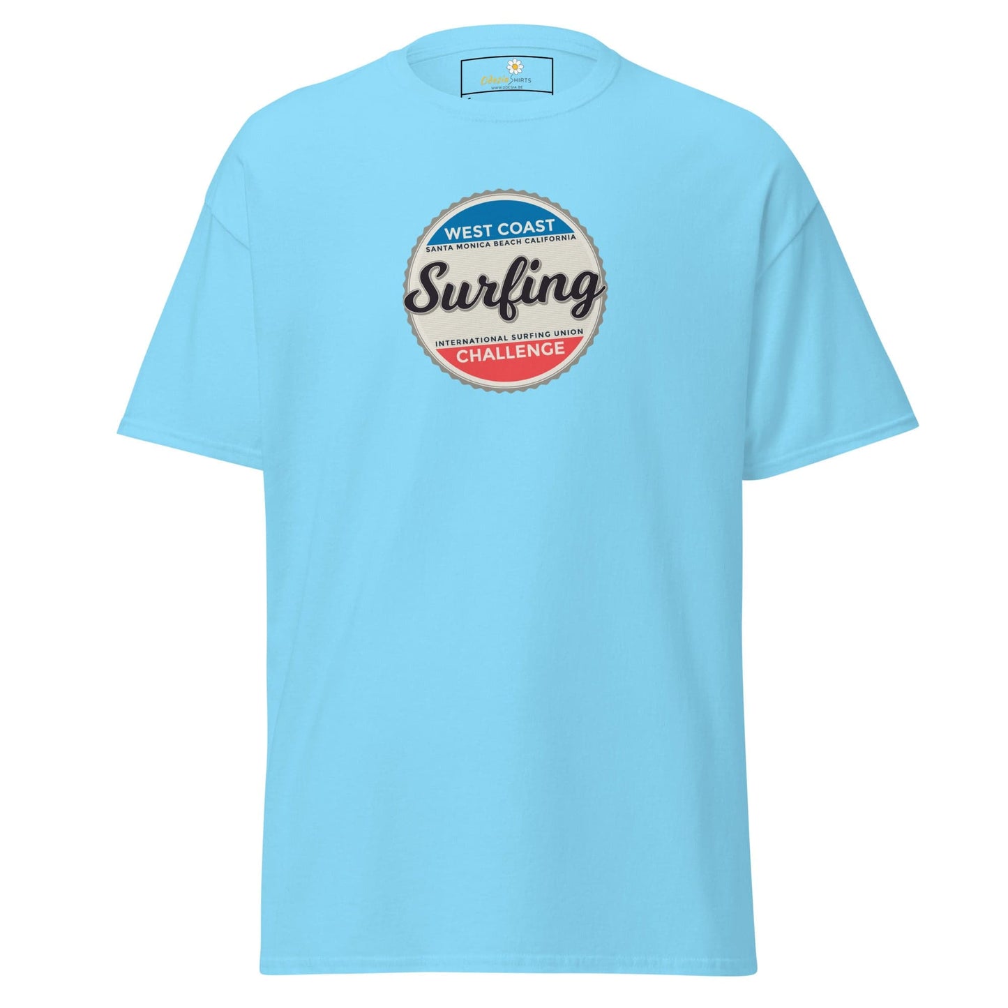 Unisex classic tee - SPORT SURFING COAST - REGULAR - Sky / S