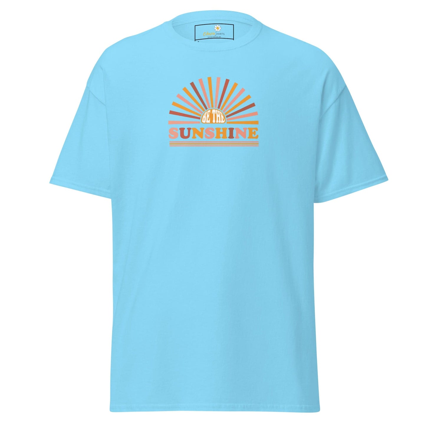 Unisex classic tee - SUMMER SUNSHINE - REGULAR - Sky / S
